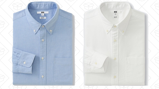 Uniqlo Slim Fit Oxford Shirts | $15 | Uniqlo